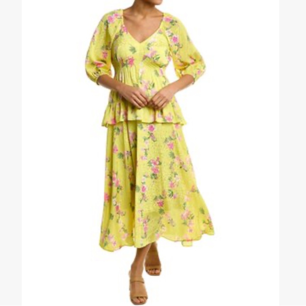 Taylor Floral Maxi Dress Size 8